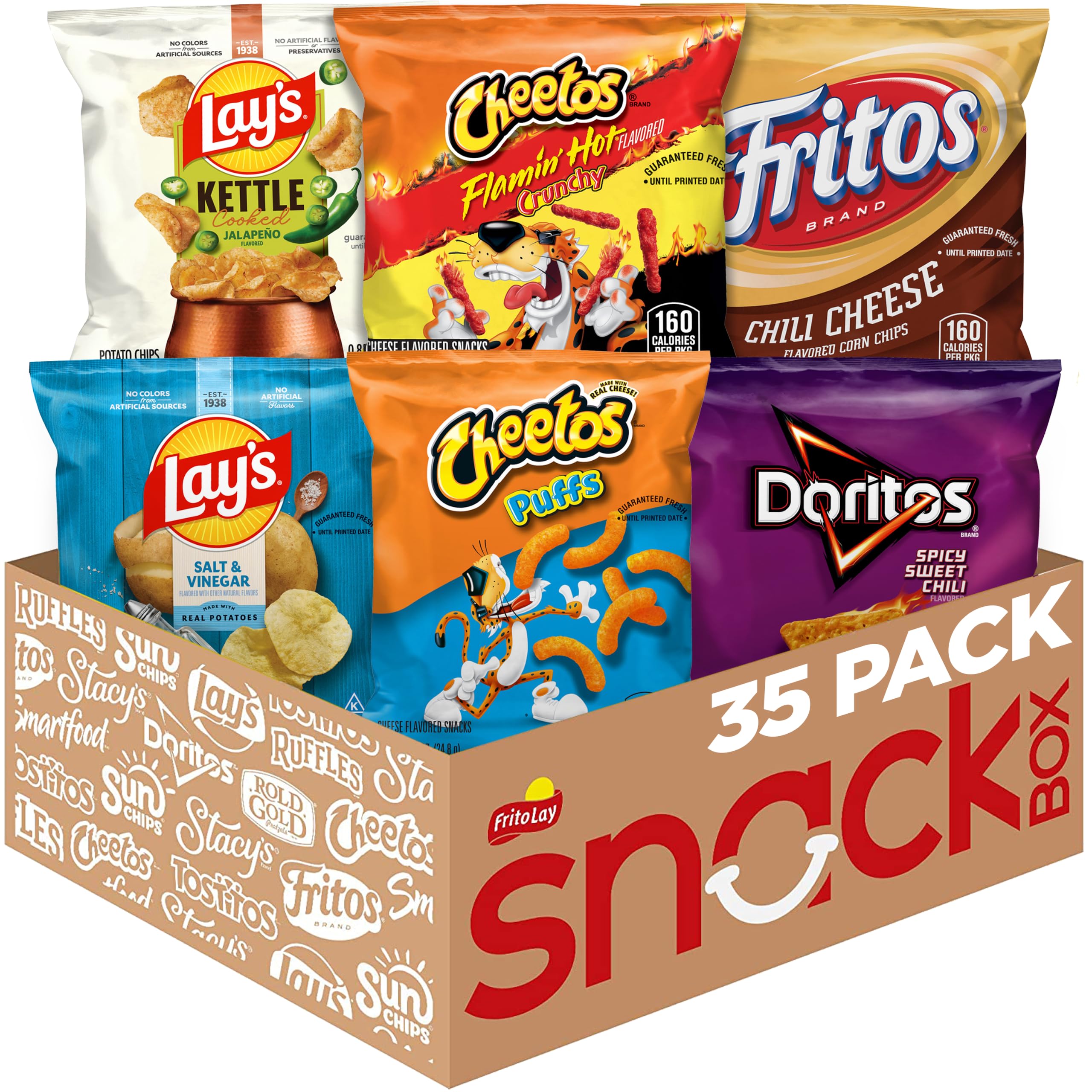Frito-Lay Fun Times Mix Variety Pack, 40 Count